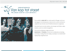 Tablet Screenshot of koptotstaart.be